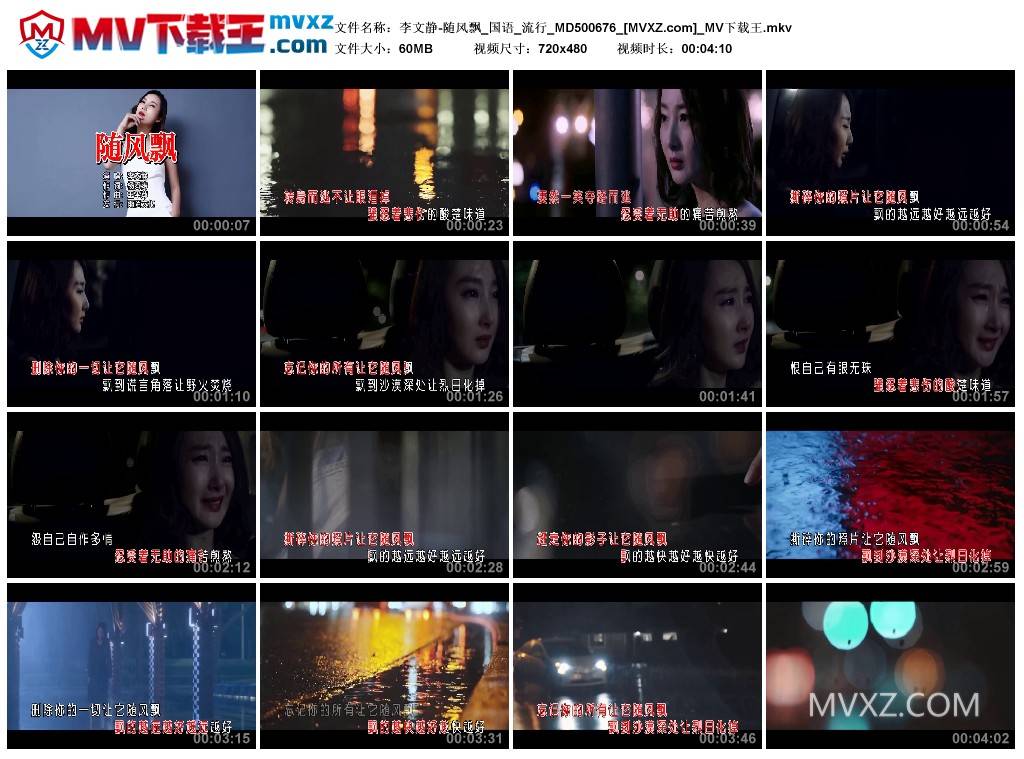 李文静-随风飘_国语_流行_MD500676